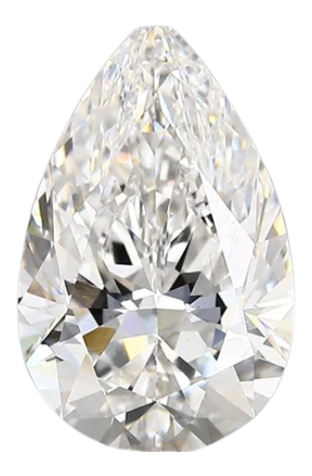 2.38 Carat D VS1 Pear Lab Diamond