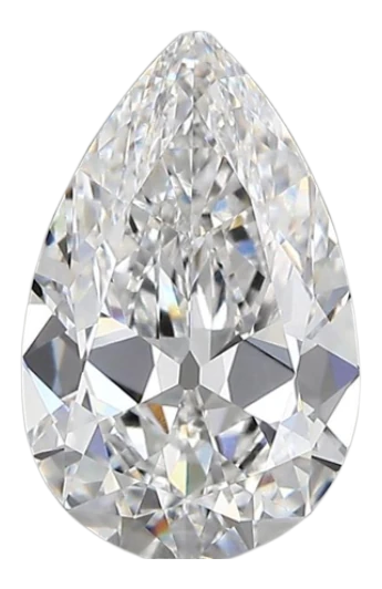 2.38 Carat D VVS2 Pear Lab Diamond