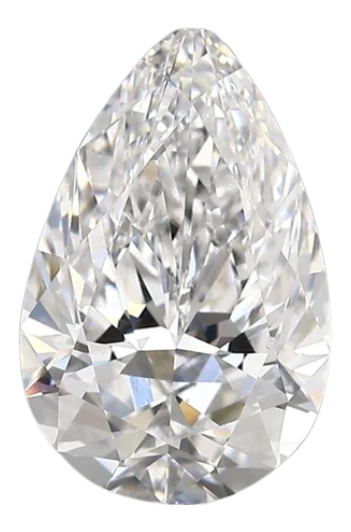 2.4 Carat D VVS2 Pear Lab Diamond