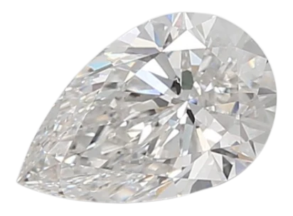 2.52 Carat F VS1 Pear Lab Diamond