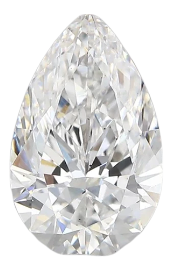 2.85 Carat E SI1 Pear Lab Diamond