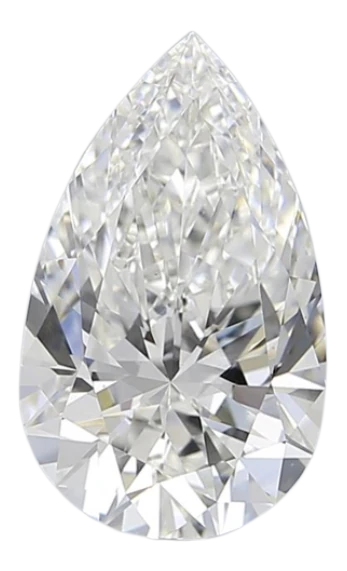 2.92 Carat E VS1 Pear Lab Diamond