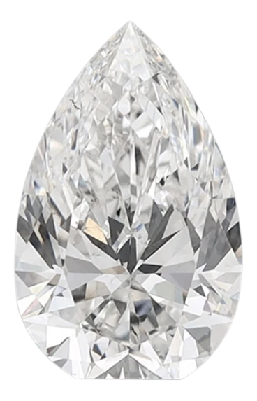 2.92 Carat E VS2 Pear Lab Diamond