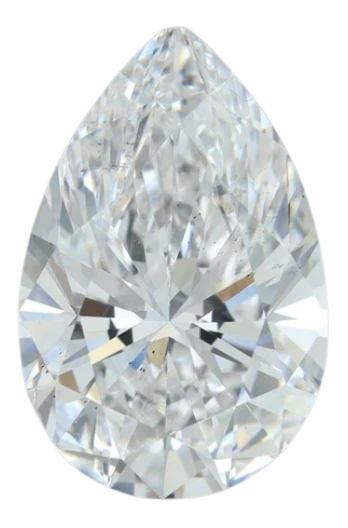 3.0 Carat F SI1 Pear Lab Diamond