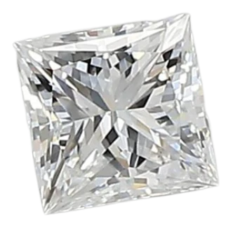 0.36 Carat E VS1 Princess Lab Diamond