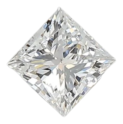 0.36 Carat E VS1 Princess Lab Diamond