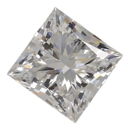 0.78 Carat E VVS1 Princess Lab Diamond