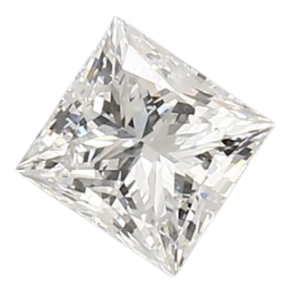 0.92 Carat D VS1 Princess Lab Diamond