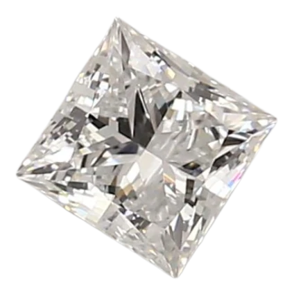 0.93 Carat D VS1 Princess Lab Diamond
