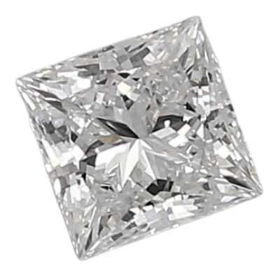 0.93 Carat D VS1 Princess Lab Diamond
