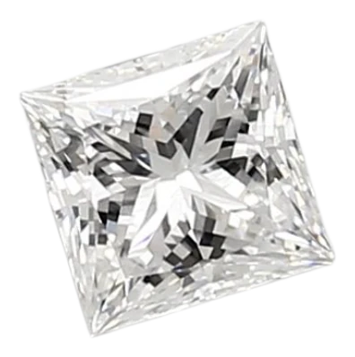 0.93 Carat D VS1 Princess Lab Diamond