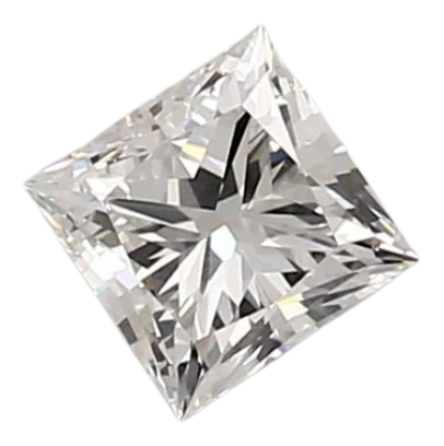 0.93 Carat E VVS2 Princess Lab Diamond