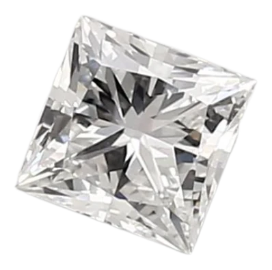 0.94 Carat E VVS1 Princess Lab Diamond