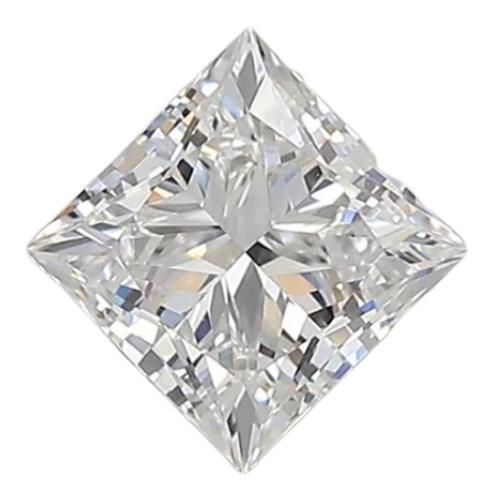 0.95 Carat D VVS2 Princess Lab Diamond