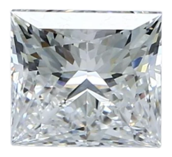 0.95 Carat G VVS2 Princess Lab Diamond
