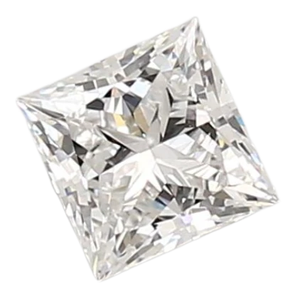 0.96 Carat E VVS1 Princess Lab Diamond