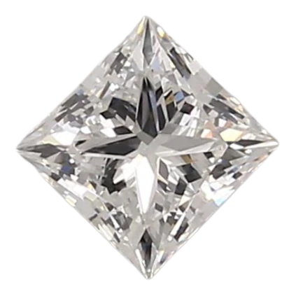 0.96 Carat E VVS2 Princess Lab Diamond