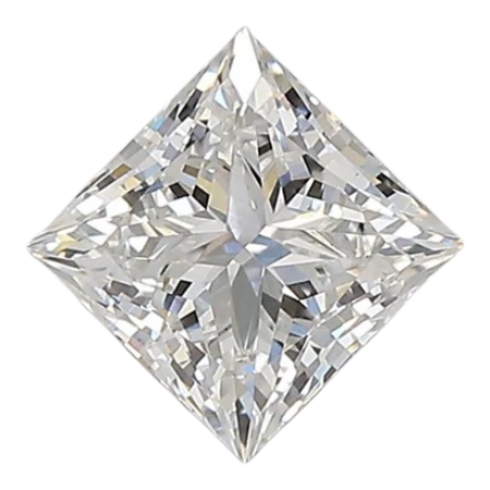 0.98 Carat E VS1 Princess Lab Diamond