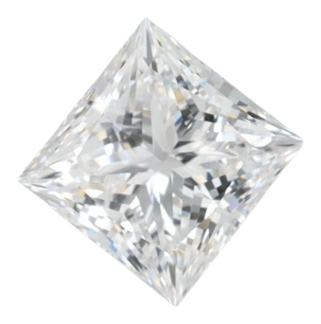 1.01 Carat D IF Princess Lab Diamond