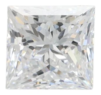 1.02 Carat D IF Princess Lab Diamond