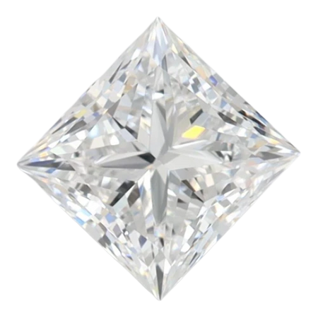1.03 Carat D IF Princess Lab Diamond