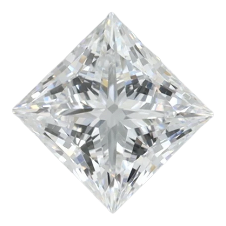 1.06 Carat D IF Princess Lab Diamond