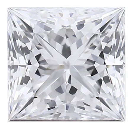 1.1 Carat D VVS1 Princess Lab Diamond