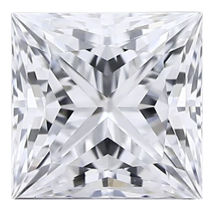 1.16 Carat D VVS1 Princess Lab Diamond