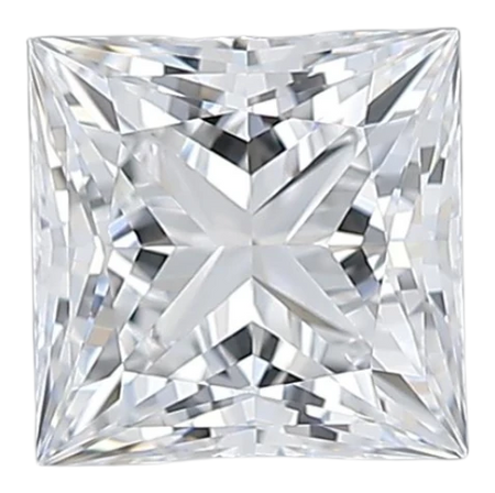 1.18 Carat D VVS1 Princess Lab Diamond