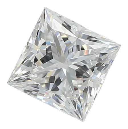 1.52 Carat D VS2 Princess Lab Diamond