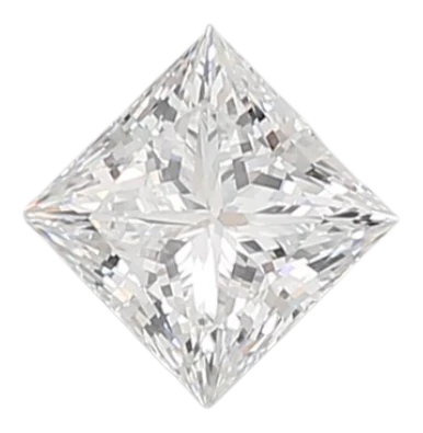 1.58 Carat E VVS2 Princess Lab Diamond