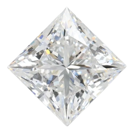 1.8 Carat D VVS1 Princess Lab Diamond