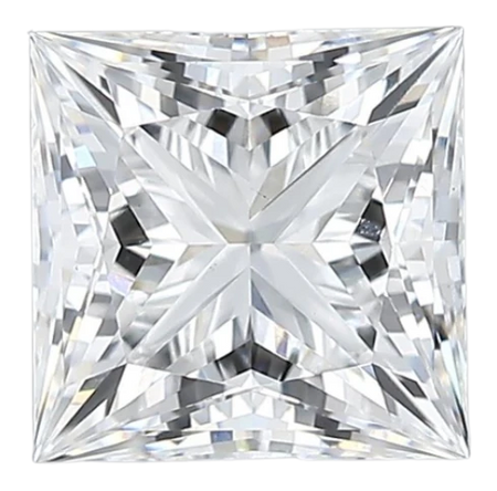 1.81 Carat E VS1 Princess Lab Diamond