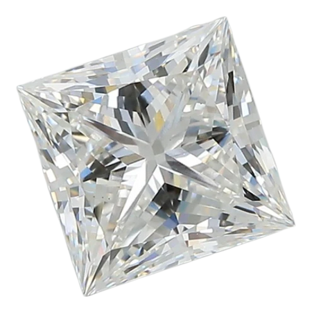 1.87 Carat E VS1 Princess Lab Diamond