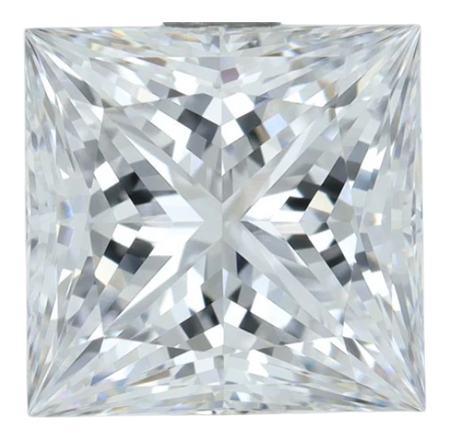 2.01 Carat D VS1 Princess Lab Diamond