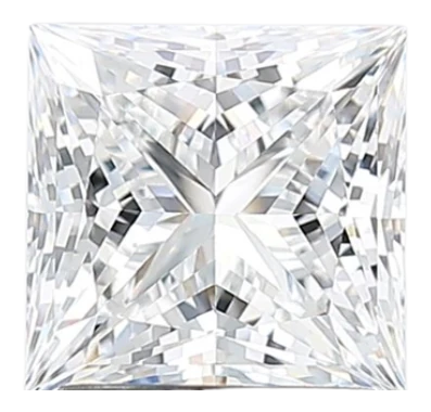 2.05 Carat E VVS2 Princess Lab Diamond