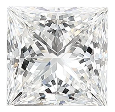 2.07 Carat F VVS1 Princess Lab Diamond