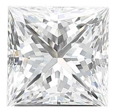 2.1 Carat F VVS2 Princess Lab Diamond