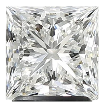 2.1 Carat F VVS2 Princess Lab Diamond