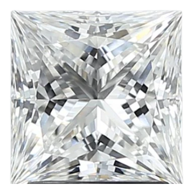 2.1 Carat F VVS2 Princess Lab Diamond