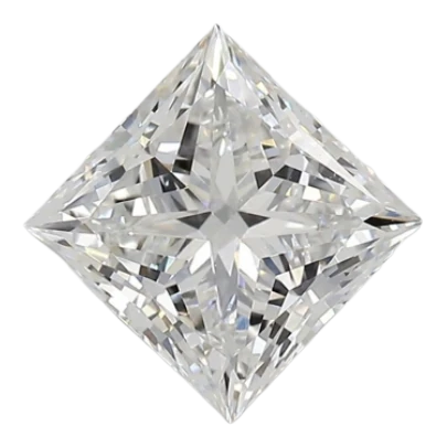 2.38 Carat E VVS2 Princess Lab Diamond