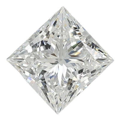 2.38 Carat E VVS2 Princess Lab Diamond