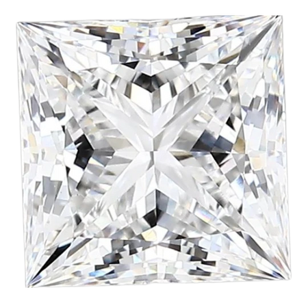 2.48 Carat D VVS2 Princess Lab Diamond