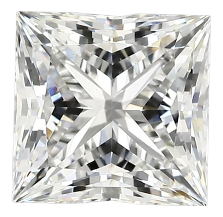 2.76 Carat E VS1 Princess Lab Diamond