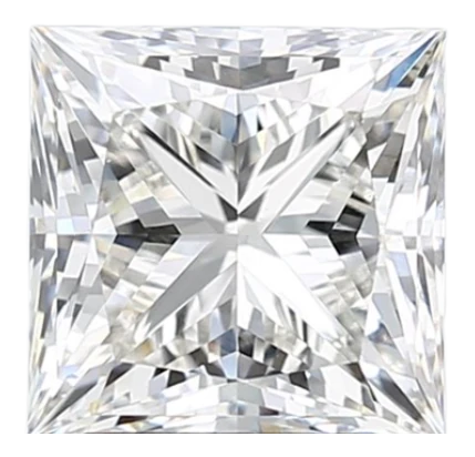 3.05 Carat G VVS2 Princess Lab Diamond
