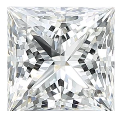 3.05 Carat G VVS2 Princess Lab Diamond