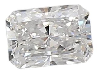 0.31 Carat D VVS2 Radiant Lab Diamond