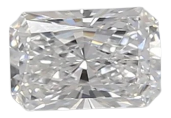 0.31 Carat D VVS2 Radiant Lab Diamond