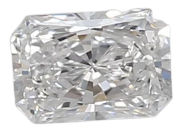 0.32 Carat D VS2 Radiant Lab Diamond
