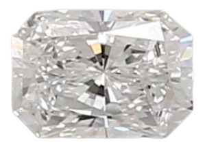0.32 Carat D VVS1 Radiant Lab Diamond
